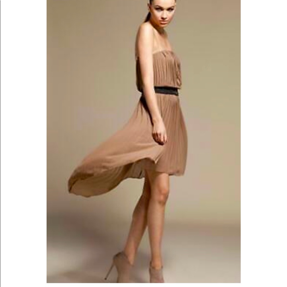 Haute Hippie Strapless Beaded Dress - Size Small
